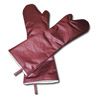 Conventional Mitt Maroon w/Removable Liner - 24"